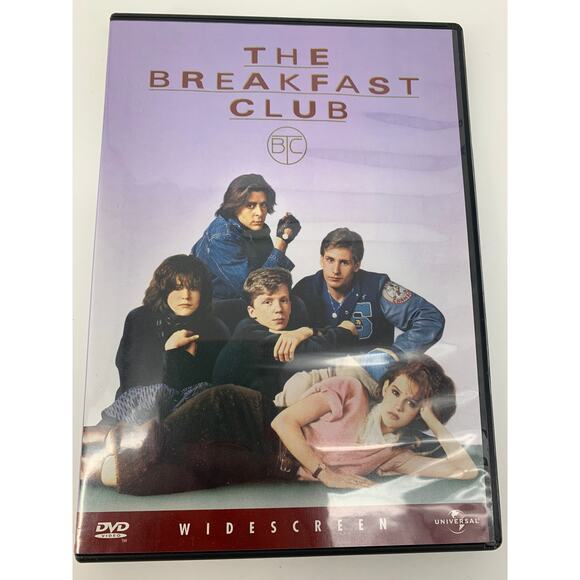 Pre-Owned The Breakfast Club DVD Movie Widescreen Classic Retro 80s - Picture 1 of 6